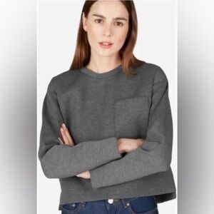 Everlane Street Fleece Pullover Sweatshirt with Pocket